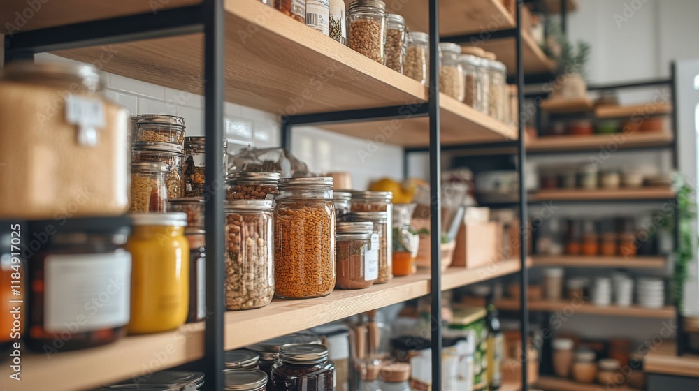 Organized Pantry: A Guide to Efficient Food Storage