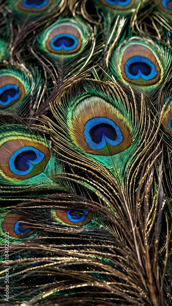 Fototapeta premium Peacock Feather