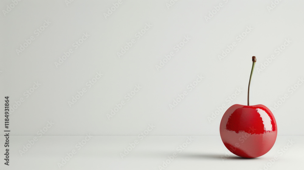 Obraz premium cherries isolated on white background