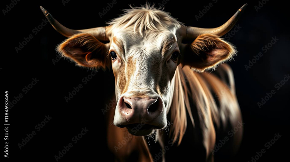 portrait of a cow portrait of a cow