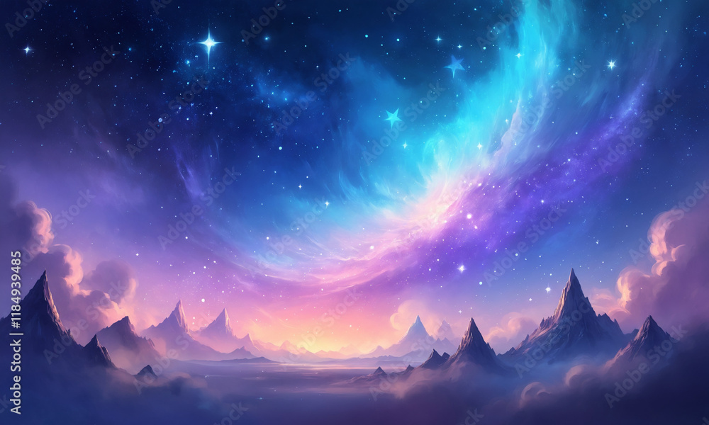 Fototapeta premium Night sky