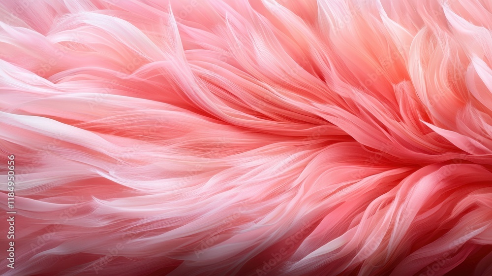 A close up of a pink and white feather background A close up of a pink and white feather background
