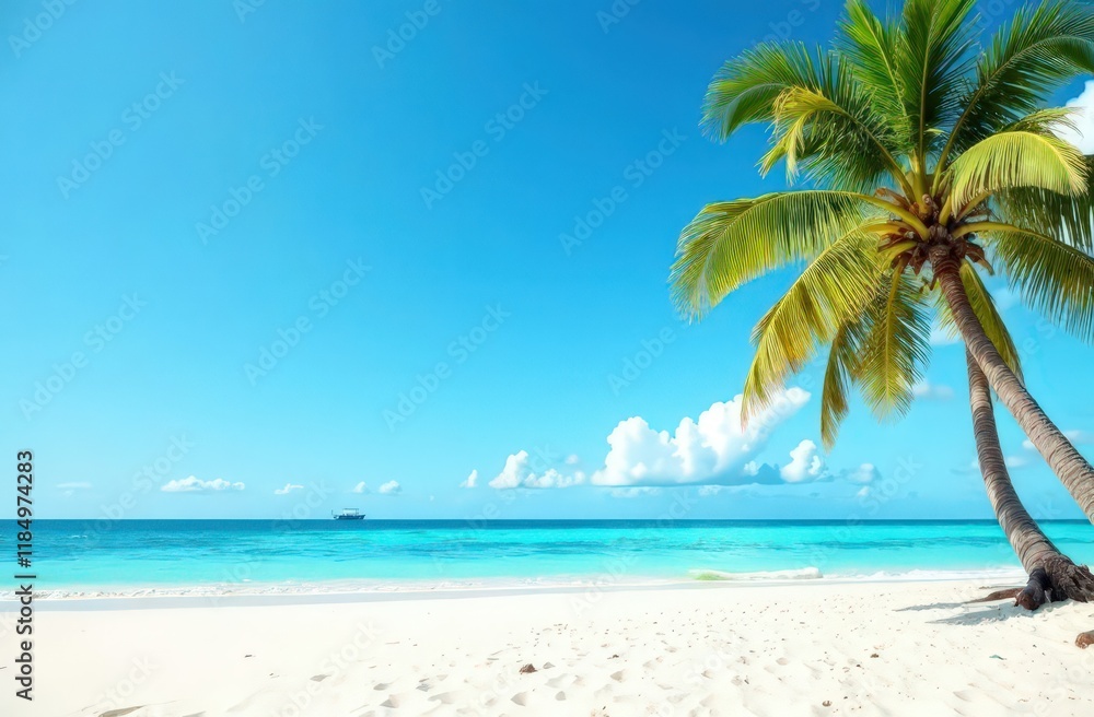 Obraz premium Summer Poster Banner. Promotion design for Summer.