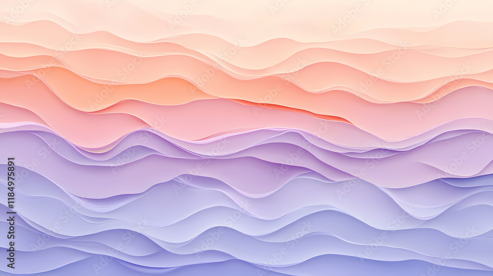 A soft pastel gradient transitioning from peach to soft lavender, creating a calm and inviting wallpaper with smooth transitions. Twilighted. Illustration A soft pastel gradient transitioning from peach to soft lavender, creating a calm and inviting wallpaper with smooth transitions. Twilighted. Illustration