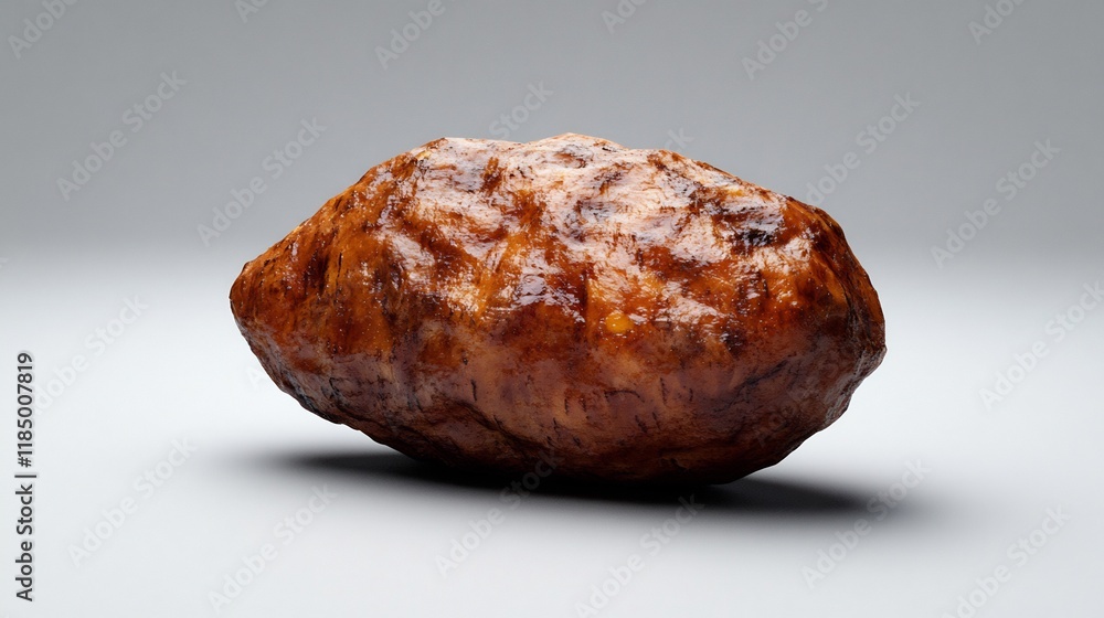 Roasted Chicken Piece, Juicy and Brown, Studio Shot Roasted Chicken Piece, Juicy and Brown, Studio Shot