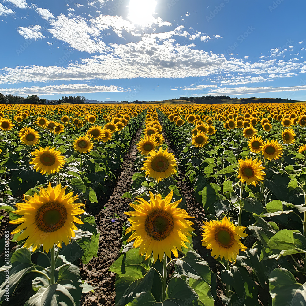 Obraz premium sun flower