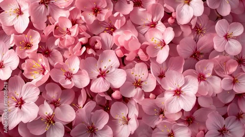 Close up of pink flowers. The flowers are pink and have a lot of petals. The flowers are in a bunch and are very pretty