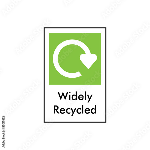 Widely recycled icon