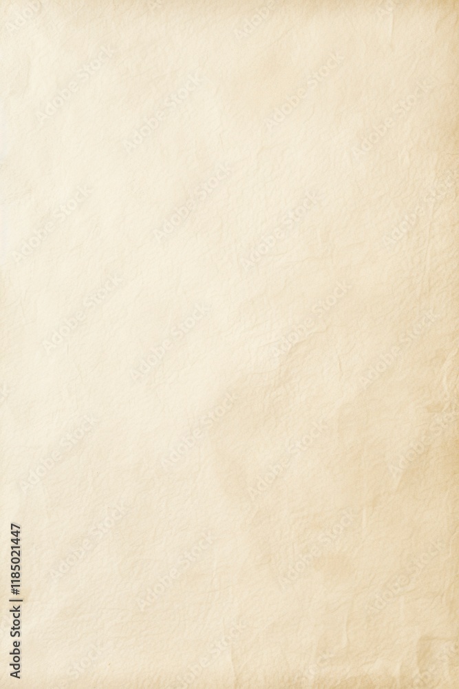 Beige color textured crumpled paper background Beige color textured crumpled paper background