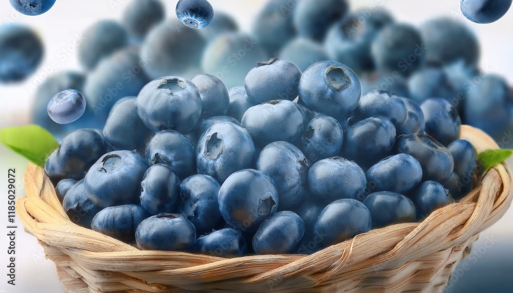 custom made wallpaper toronto digitalblueberry cultivation, healthy and natural purple colored fruits