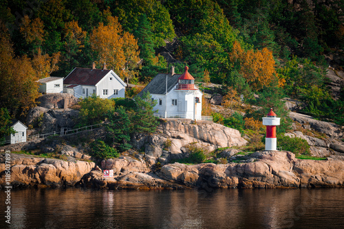 Kristiansand Norwegen Leuchtturm
