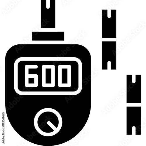 Blood glucose tracking Icon