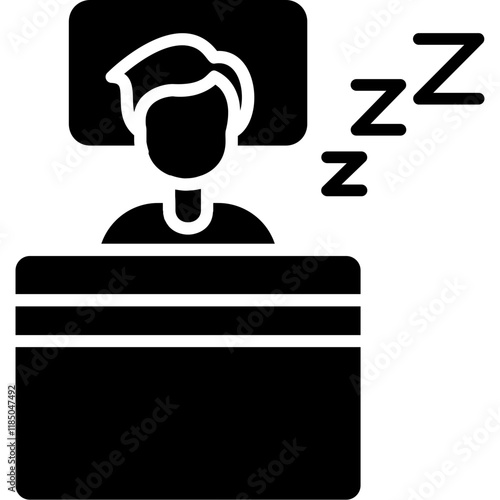 Sleep pattern analysis Icon