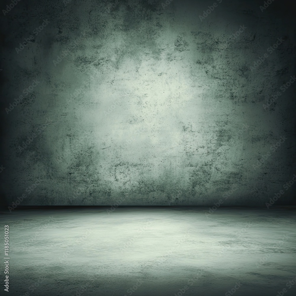 Grungy Concrete Room Interior Grungy Concrete Room Interior