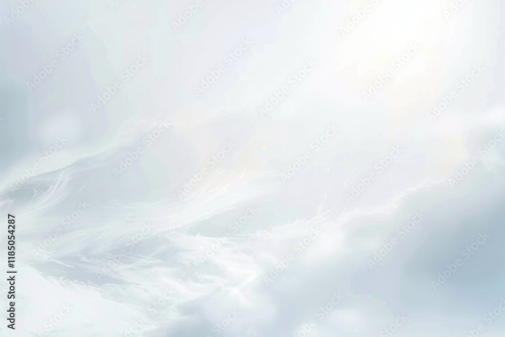 Fototapeta premium White Minimal Background with minimal room, Central Flow