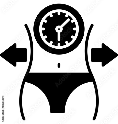 Weight Gain Plan Icon