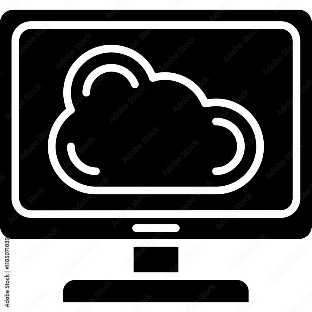 Cloud Computing Icon Cloud Computing Icon