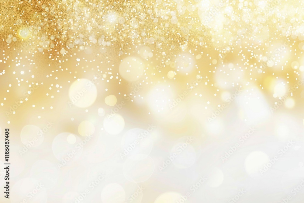 Abstract white background with gold wavy curve Abstract white background with gold wavy curve