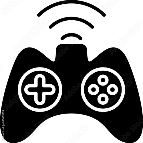 Wireless Gaming Console Icon