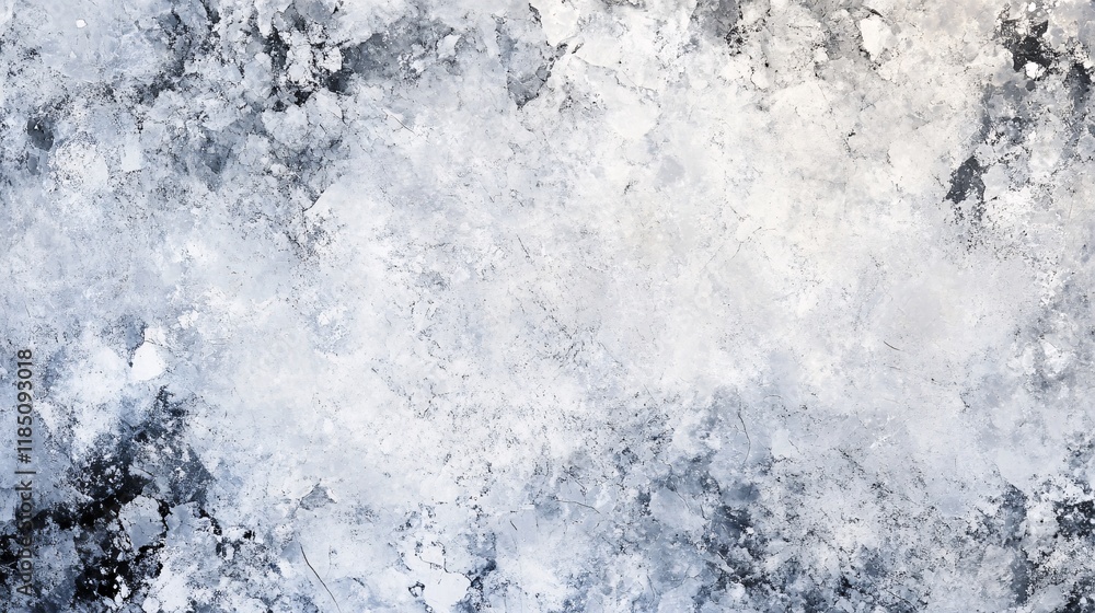 Obraz premium A textured abstract background featuring cool shades of blue, gray, and white reminiscent of ice or frost.