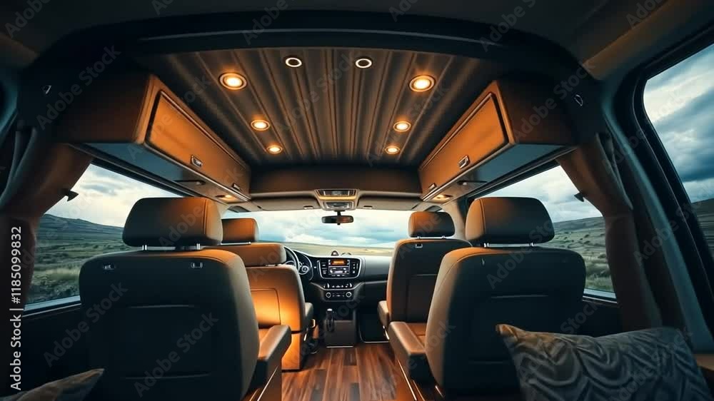 Luxury Van Conversion: Interior Design & Road Trip Luxury Van Conversion: Interior Design & Road Trip