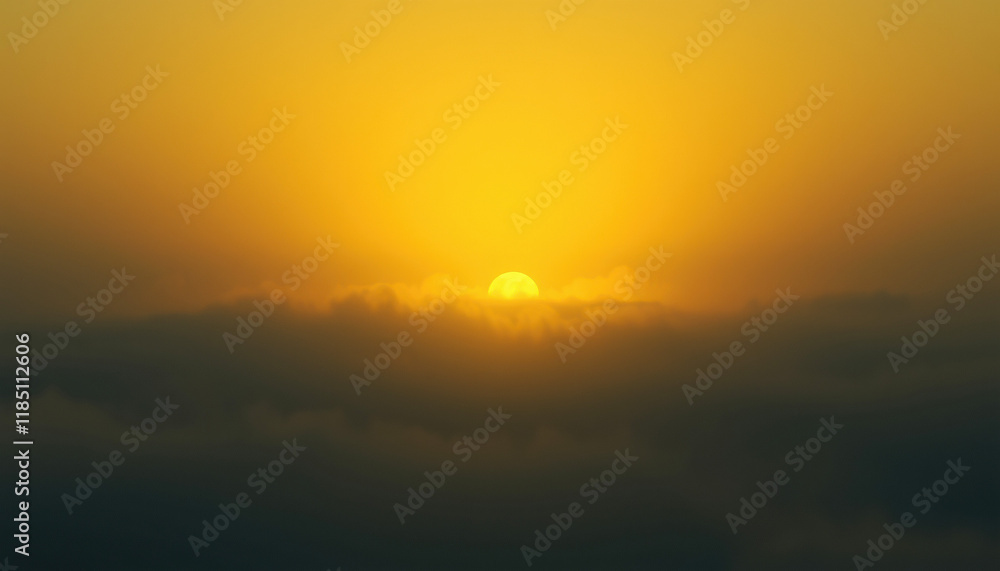Soft sunlight and dense fog merging over forested hills and clouds with warm yellow and green hues, evoking a dreamlike natural atmosphere Soft sunlight and dense fog merging over forested hills and clouds with warm yellow and green hues, evoking a dreamlike natural atmosphere