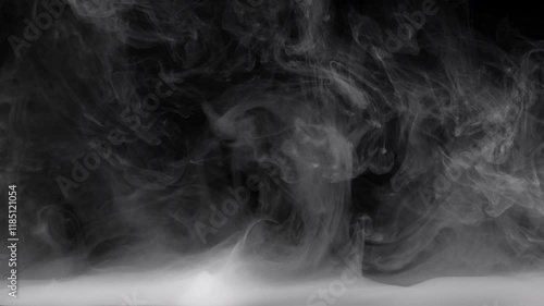 Abstract Smoke Fluid Fog Mist Hase Spread Background Texture