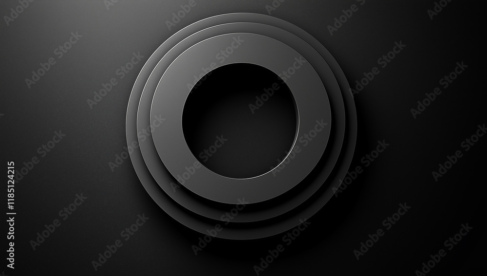 black background with round patterns black background with round patterns