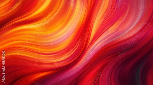 Dynamic abstract wave design. Premium wave background for banners, posters or wallpaper. Red wavy abstraction