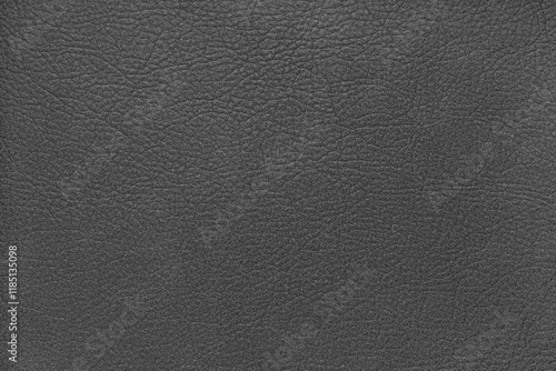 Fényképezés Natural, genuine solid gray leather texture close up, macro