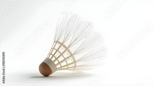 Wallpaper Mural shuttlecock isolated on pure white background Torontodigital.ca