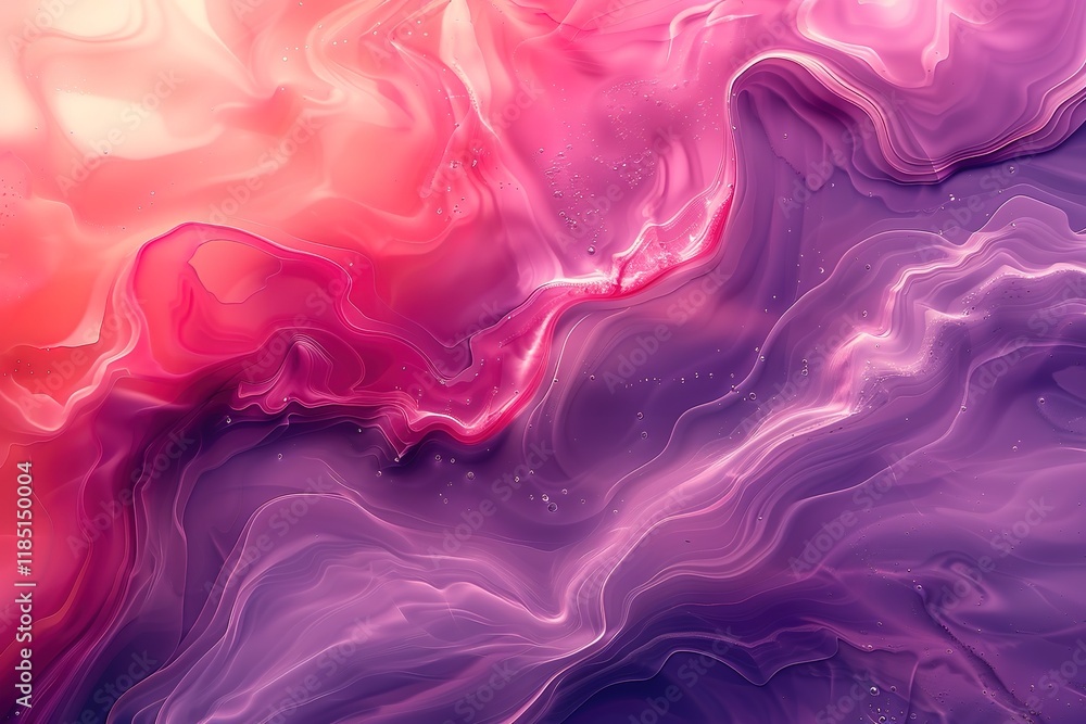 Obraz premium A vibrant abstract background with swirling patterns of pink and purple hues