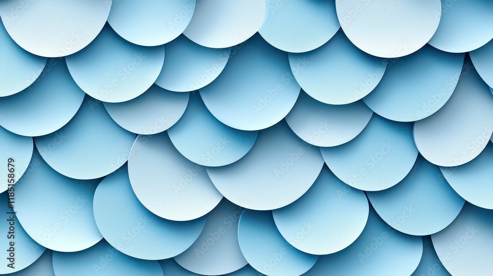 Abstract background of overlapping light blue circles, creating a seamless pattern. Abstract background of overlapping light blue circles, creating a seamless pattern.