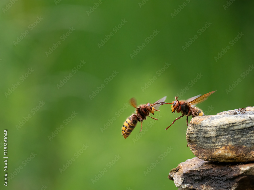 Hornisse (Vespa crabro) Königin Hornisse (Vespa crabro) Königin