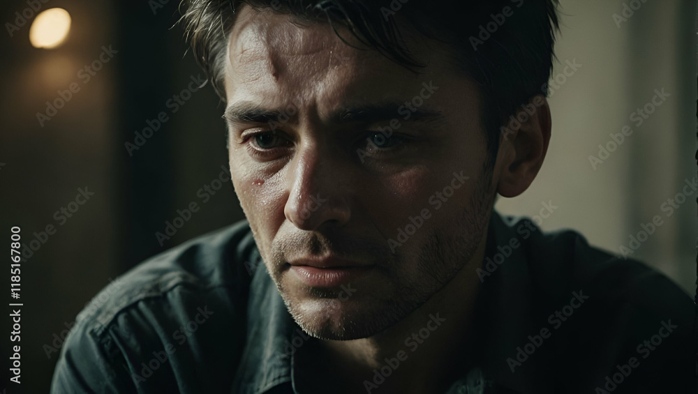Obraz premium Portrait of a Man | Cinematic 3