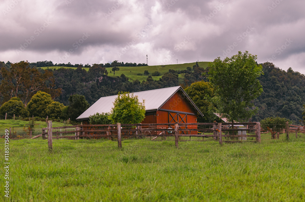 Fototapeta premium Barn