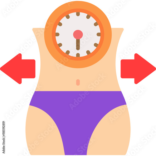 Weight Gain Plan Icon