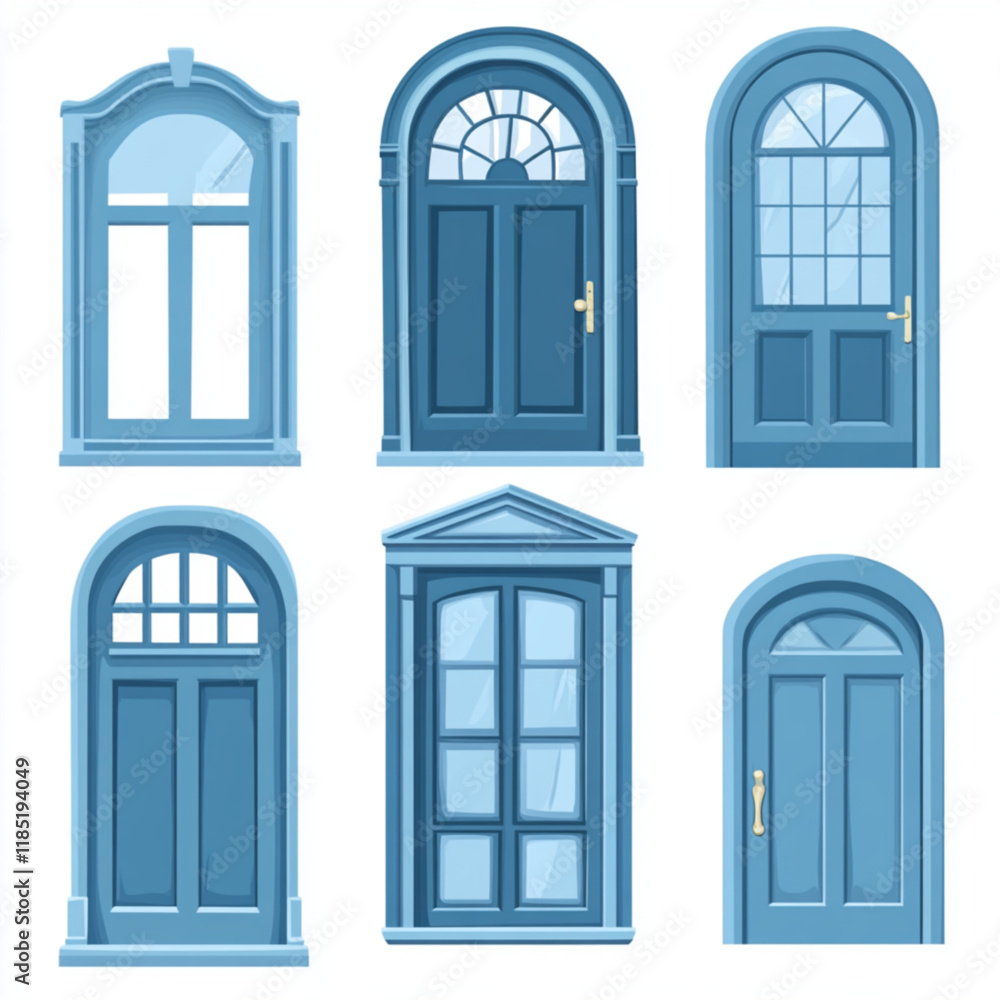 set of doors set of doors