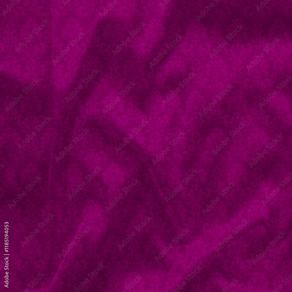 Background paper or fabric, with floral damask and baroque, seamless ornamental pattern Background paper or fabric, with floral damask and baroque, seamless ornamental pattern