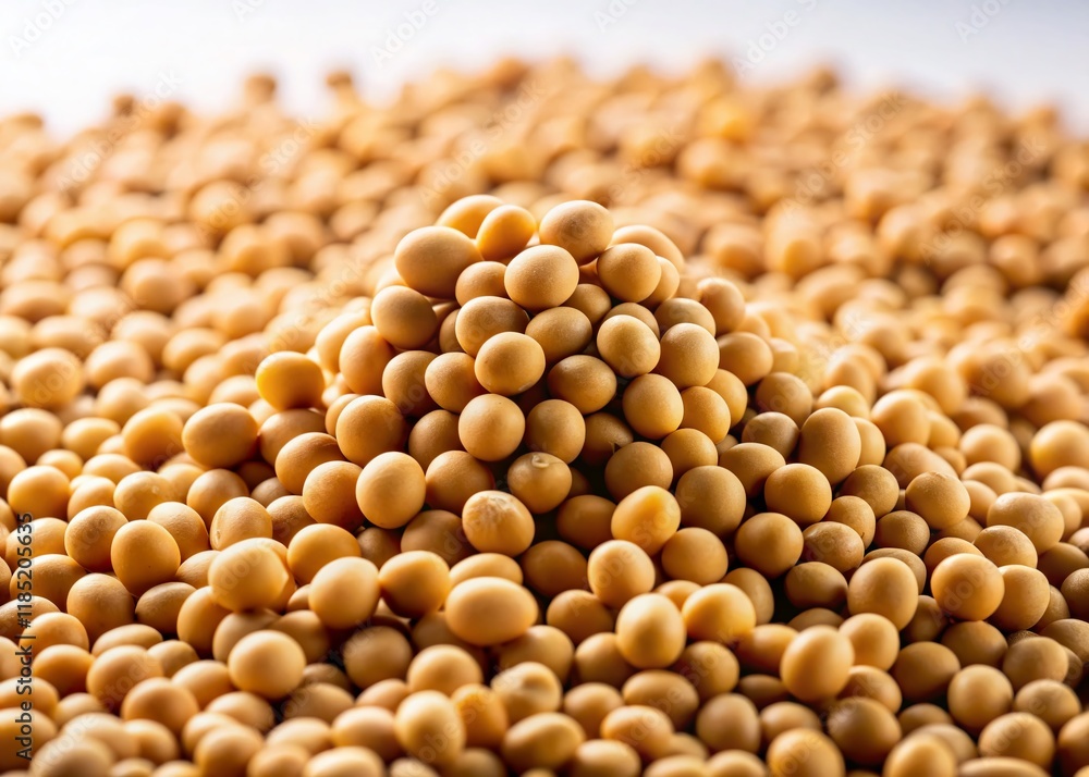 Fresh Soybeans Isolated on White Background - High-Resolution Stock Photo Fresh Soybeans Isolated on White Background - High-Resolution Stock Photo