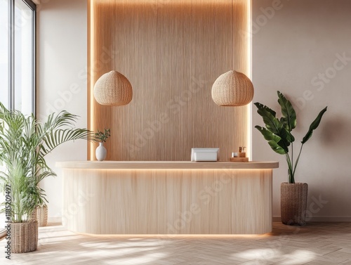 Modern Minimalist Wooden Re...