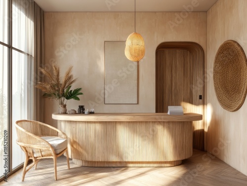 Serene Minimalist Reception...