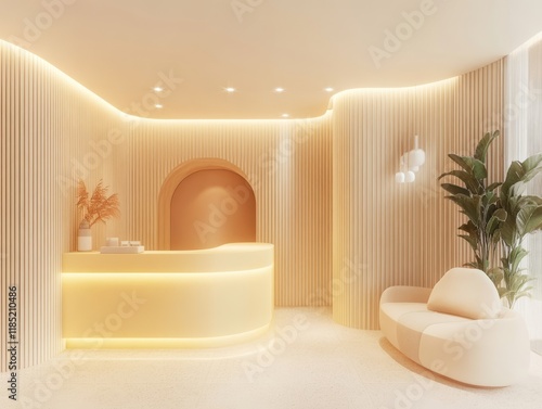 Minimalist Beige Reception ...