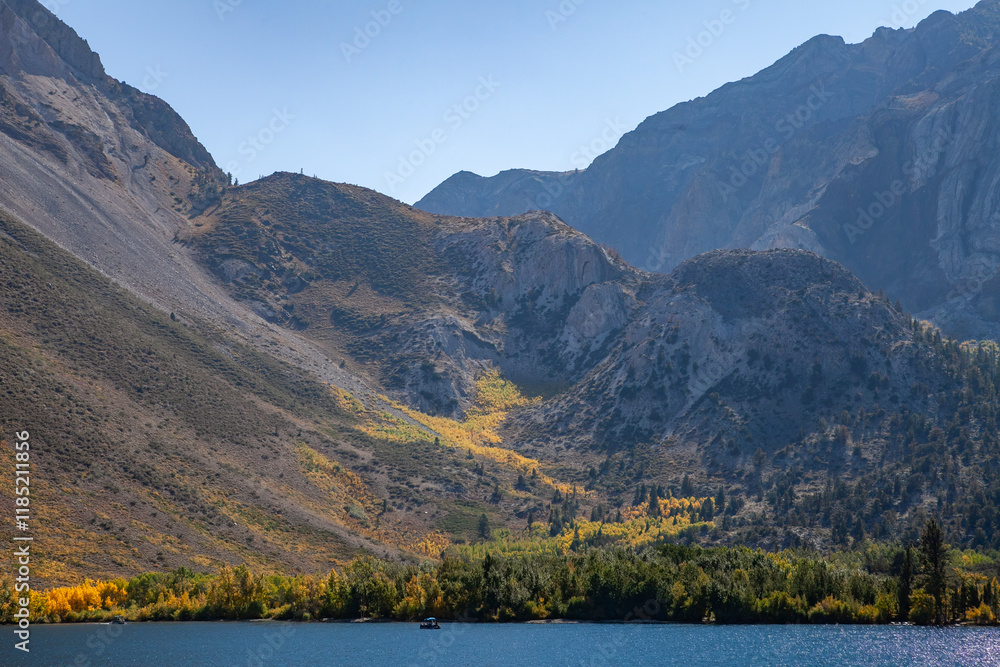 Autumn Colors at Convict Lake in the Eastern Sierras