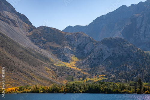 Autumn Colors at Convict Lake in the Eastern Sierras