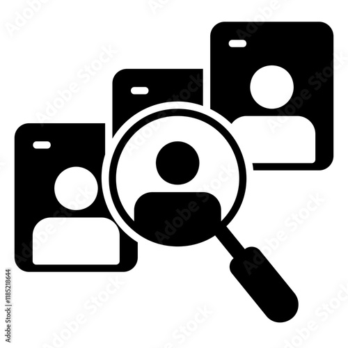 Recruitment icon for prospective employees