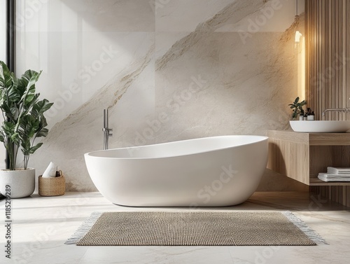 Modern Minimalist Bathroom ...
