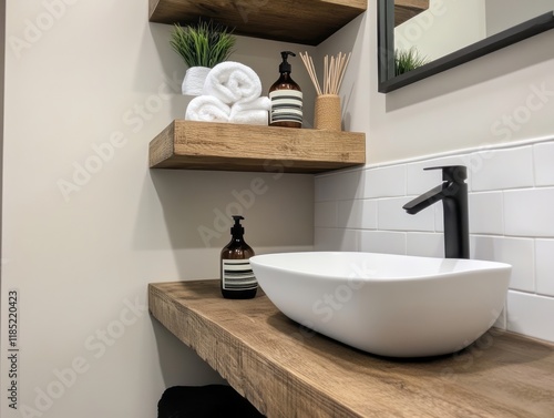 Modern Bathroom Vanity With...