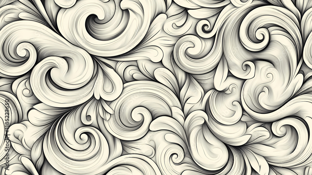 retro seamless wave lines retro seamless wave lines