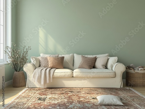 Modern Living Room Interior...